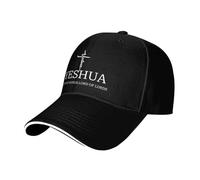 Yeshua Jesus Christian Baseball Cap for Women Men Adjustable Dad Baseball Cap Snapback Trucker Hats Red