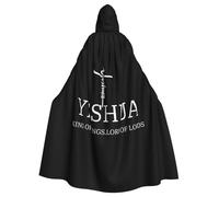 Yeshua Jesus Christian Halloween Witch Cloak Unisex Hooded Cloak For Festive Party Costume