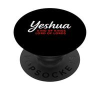 Yeshua King Of Kings Lord Of Lords Christian Faith PopSockets Adhesive PopGrip