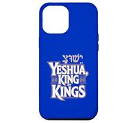 Yeshua King of Kings with Hebrew aleph bet Case for iPhone 12 Pro Max