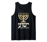 Yeshua Light of The World - Golden Yellow Tank Top
