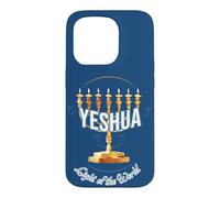 Yeshua Light of the World with Menorah Case for iPhone 15 Pro