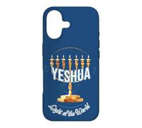Yeshua Light of the World with Menorah Case for iPhone 17