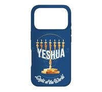 Yeshua Light of the World with Menorah Case for iPhone 17 Pro