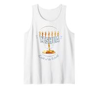 Yeshua Light of the World with Menorah Tank Top