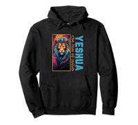 Yeshua Lion of Judah Messianic Christian Torah Observant Pullover Hoodie