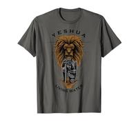 Yeshua Living Water Christian Verse Lion of Judah Graphic T-Shirt