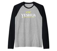 Yeshua Lord of Lords King of Kings Raglan Baseball Tee