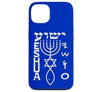 Yeshua: Paleo, Hebrew, English Covenant Emblem Case for iPhone 13