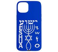 Yeshua: Paleo, Hebrew, English Covenant Emblem Case for iPhone 15 Plus