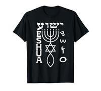 Yeshua: Paleo, Hebrew, English Covenant Emblem T-Shirt