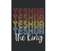 Yeshua Retro Vintage Messianic Jesus Gift Nice: Ruled Journals Notebooks, Lined with 6x9 inches, 100 Pages, Memo Diary Subject Planner