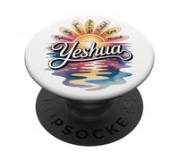 Yeshua Righteous Holy Savior King Messiah Aleph & Tav PopSockets Adhesive PopGrip