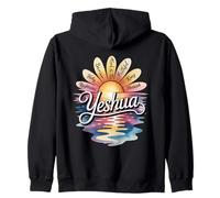 Yeshua Righteous Holy Savior King Messiah Aleph & Tav Zip Hoodie
