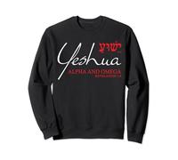 Yeshua Sweatshirt Christian Gifts Men Jesus Alpha and Omega Sweatshirt