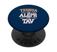 Yeshua The Aleph And Tav PopSockets Adhesive PopGrip