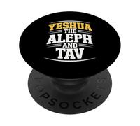Yeshua The Aleph And Tav PopSockets Adhesive PopGrip