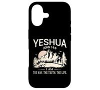 Yeshua The Way Truth Life Mountains Christian Bible Case for iPhone 17