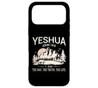Yeshua The Way Truth Life Mountains Christian Bible Case for iPhone 17 Pro Max