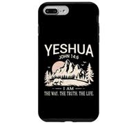 Yeshua The Way Truth Life Mountains Christian Bible Case for iPhone 7 Plus/8 Plus