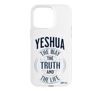 Yeshua Way Truth and Life John 14:6 Case for iPhone 15 Pro Max
