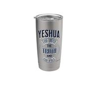 Yeshua Way Truth and Life John 14:6 Stainless Steel Insulated Tumbler