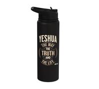 Yeshua Way, Truth and Life John 14:6 Stainless Steel Insulated Water Bottle
