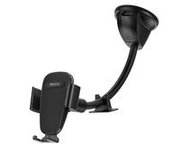 Yesido 30CM Gooseneck Suction Cup Car Phone Holder Large Trucks Vans - Black