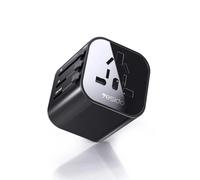 Yesido MC-09 Multi-function Universal Travel Adapter Plug - Black