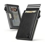 YESIIW Bauhaus Wallets for Men UK - RFID NFC Blocking Pop up Card Holder