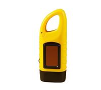 Yesimola Torch Crank Solar Torch LED Dynamo Torches with Carabiner Hook for Outdoor Camping Climbing Hiking 3 High Bright LED Light Sources [Energy Class A]