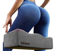 YESINDEED Brazilian Butt Lift Cushion - Dr Approved for Post Operations Foam Seat Cushion - BBL + Cover Pocket Fixed Support Pillow Butt Support Technology - Grey