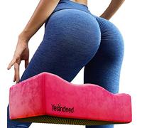 YESINDEED Brazilian Butt Lift Pillow - Dr. Approved for Post Surgery Recovery Seat - BBL Foam Cushion + Cover Bag Fixed Support Pillow Butt Support Technology - Pink