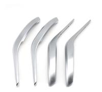 YESKIT 4-piece Set Auto Parts Interior Door Front and Rear Left and Right Handle Cover Trim Strips for X1 E84 2010-2016(OneColor)