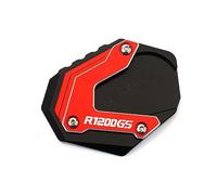 YESKIT CNC aluminio Side Stand Enlarger Pad For BMW R1200GS R1200 GS R 1200 GS ADVENTURE ADV 2014+ LC 2013-2016 Motorcycle Kickstand (Color : Red)