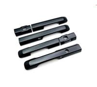 YESKIT for 23 for Stepwgn 2022-2023 Car Modified Exterior Door Handle Decorative Bright Strip Special Protective Cover Car Exterior Door Handle Cover(Carbon Fiber Pattern)