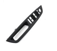 YESKIT Left and Right Driver's Door Window Switch Panel Armrest Cover Trim for X5 X6 E70 E71 E72 2007-2013(LHD Black)