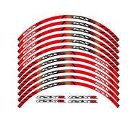 YESKIT Modified Decorative Stickers Motorcycle Wheel Stickers Rim Reflective Decals for Suzuki GSXR 250 400 600 1000 750 GSXR1000R GSXR1000 GSXR600 750 (Color : 5)