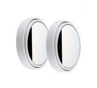 Yesmin 1 Pair Of Blind Spot Rearview Mirrors,360°Rotatable Car Blind Spot Mirrors,High-definition Glass Rearview Mirrors,Suitable For Car And Truck Traffic Safety-White