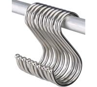Yesmin 10pcs in Pack S Shaped Hooks Hanging Hooks