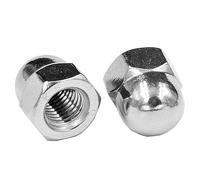 Yesmin 12 Pcs M6 Dome Nut,304 Stainless Steel,For Industry,Power,Hardware,Equipment,Etc