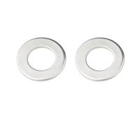 Yesmin 12 PCS M8 Washers,M8 x 16mm Stainless Steel Penny Washers,Large OD Plain Wide Metal Round Flat Spacer Repair Washer for Screws Bolts