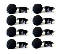 Yesmin 12 Pcs UK Socket Covers - Child Safety Plug Protectors for Power Outlets, Electrical Socket Caps for Home, Nursery & School - Black