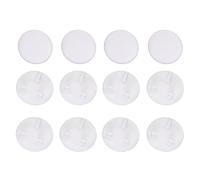 Yesmin 12 Pcs UK Socket Covers - Child Safety Plug Protectors for Power Outlets, Electrical Socket Caps for Home, Nursery & School - White