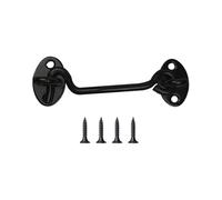 Yesmin 1Pcs Hook and Eye Latch,Stainless Steel Cabin Hook, Hook Eye Latch Door Lock, Latch Apply to Wooden Gates, Window,Garage,Fence,Warehouse