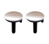 Yesmin 2 Pcs Universal Faucet Hole Covers - 12mm to 40mm Diameter Sink Gap Fillers for Kitchen, Bathroom, Bar, and RV Countertops