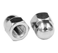 Yesmin 4 Pcs M12 Dome Nut,304 Stainless Steel,For Industry,Power,Hardware,Equipment,Etc