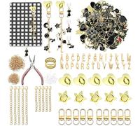 YesMvpMvp 499 PCS Kindle Accessories,Charm Chain Making Kit for Kindle E-Reader,Charm DIY Craft Supplies,Makes 10 E-Reader Charms and 10 Type C Dust Plug, Set of 400, Alloy Metal Resin, No Gemstone