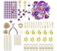 YesMvpMvp 499 PCS Kindle Accessories,Charm Chain Making Kit for Kindle E-Reader,Charm DIY Craft Supplies,Makes 10 E-Reader Charms and 10 Type C Dust Plug, Set of 400, Alloy Metal Resin, No Gemstone