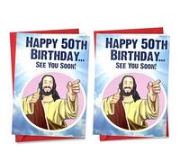 YesMvpMvp Funny Birthday Card and Gift for Men or Women - Hilarious and Lighthearted Decorative Design - Perfect for Friends, Family, Coworkers, Him or Her (Style 10)